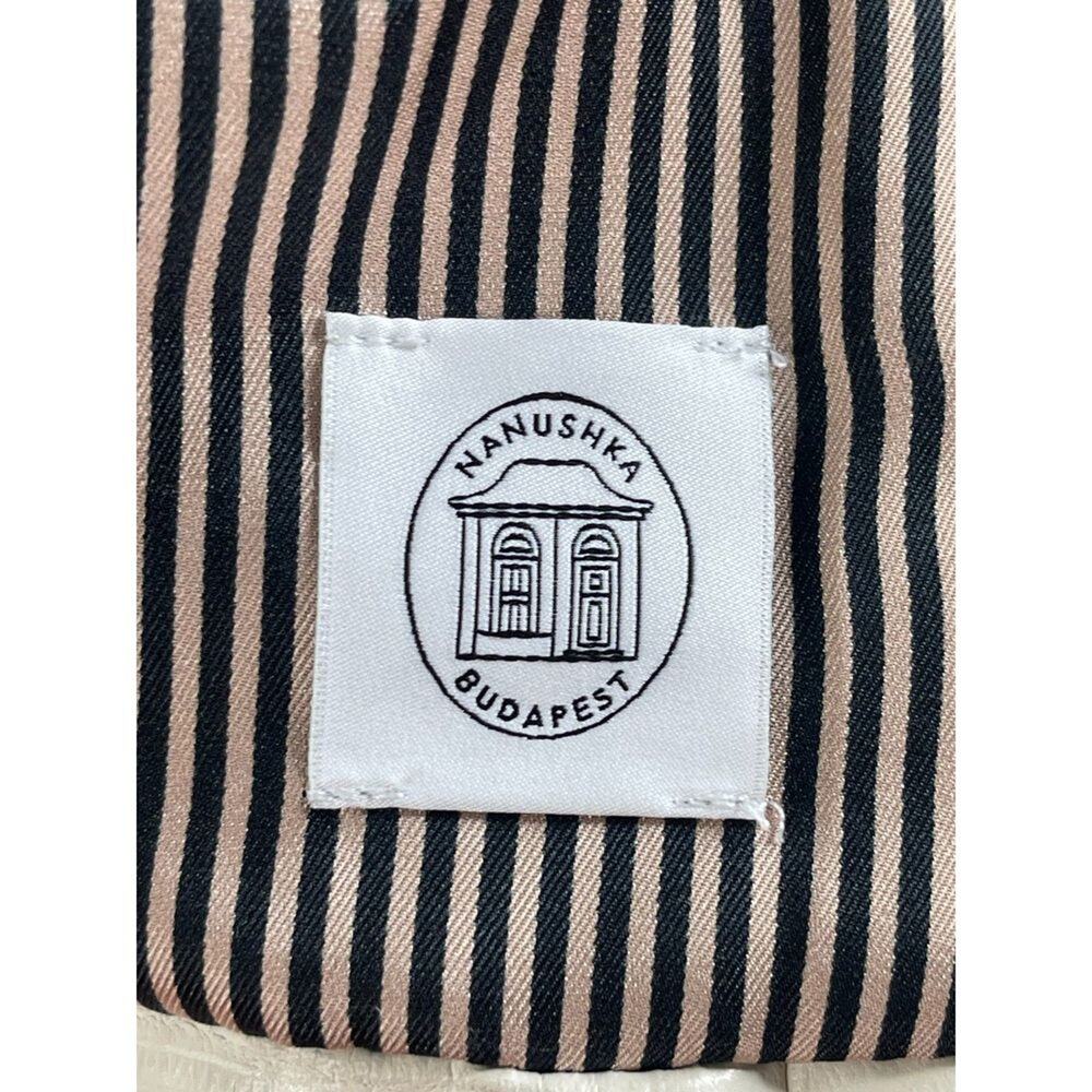 Nanushka Puffer Jacket Quilted Padded Textured Marble Croc Winter Gorpcore XS - Picture 16 of 16